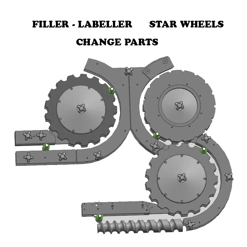CNC-Machined Components for Efficient Bottle Filling and Labeling Solutions